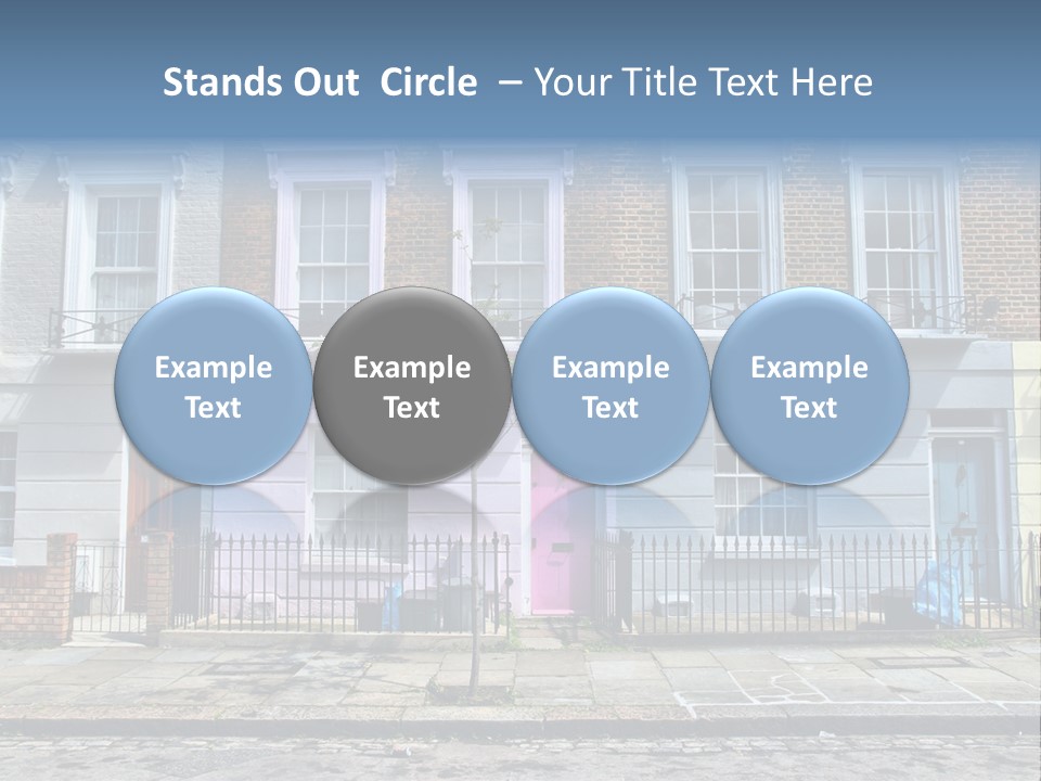 United Kingdom Travel Building PowerPoint Template