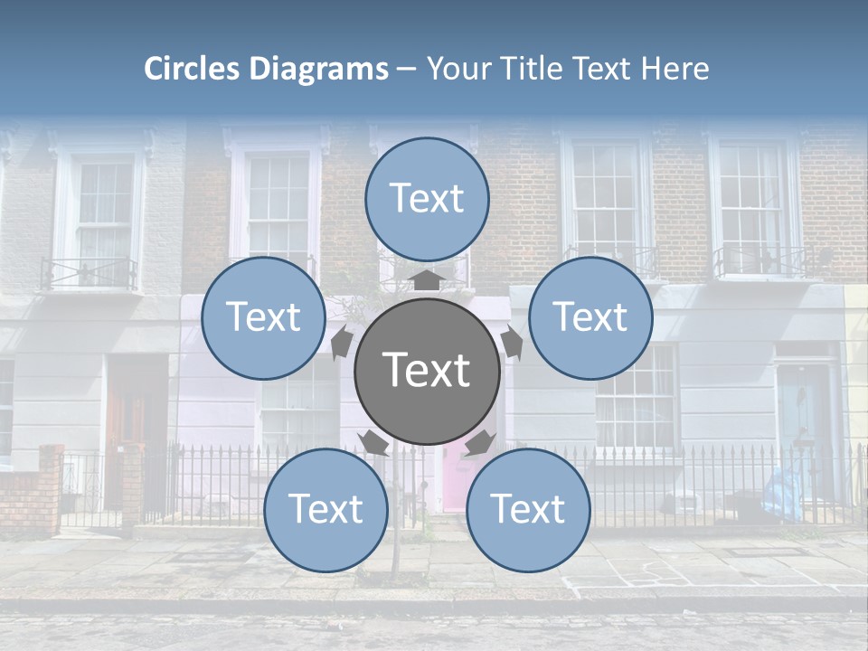 United Kingdom Travel Building PowerPoint Template