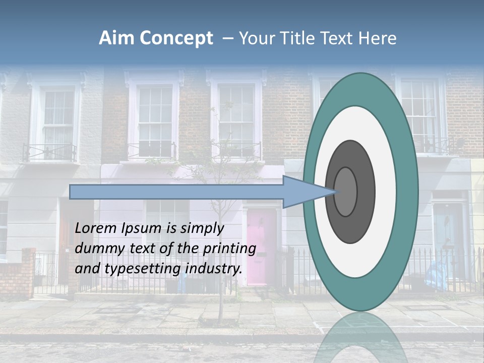 United Kingdom Travel Building PowerPoint Template