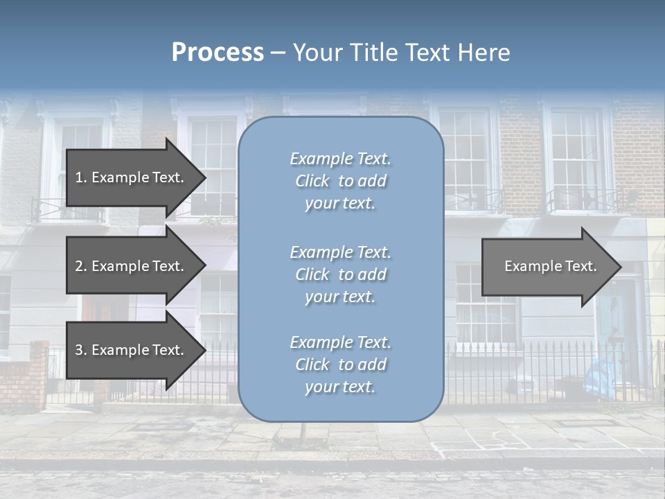United Kingdom Travel Building PowerPoint Template