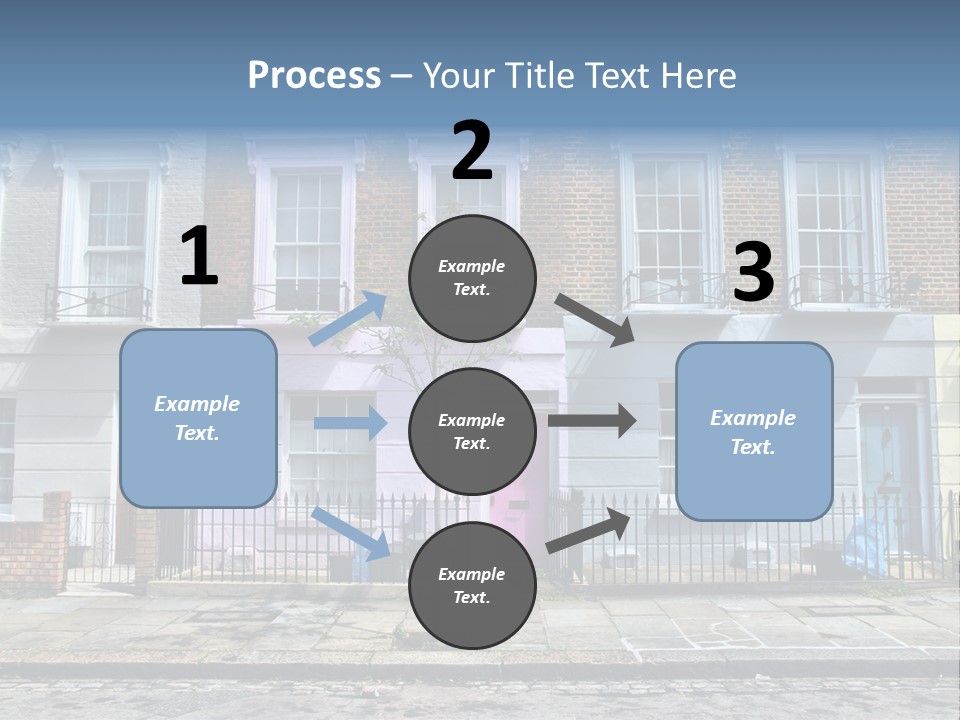 United Kingdom Travel Building PowerPoint Template