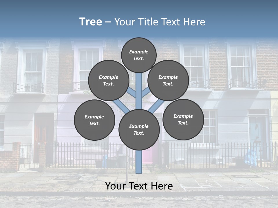 United Kingdom Travel Building PowerPoint Template