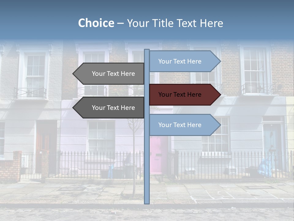 United Kingdom Travel Building PowerPoint Template