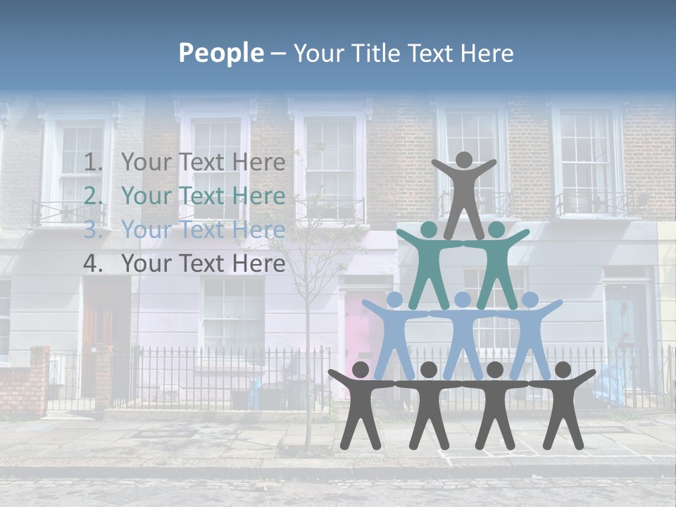 United Kingdom Travel Building PowerPoint Template