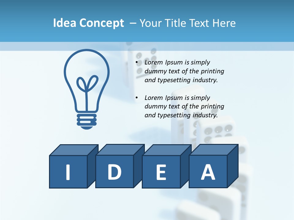 Assembly Drop Strategist PowerPoint Template