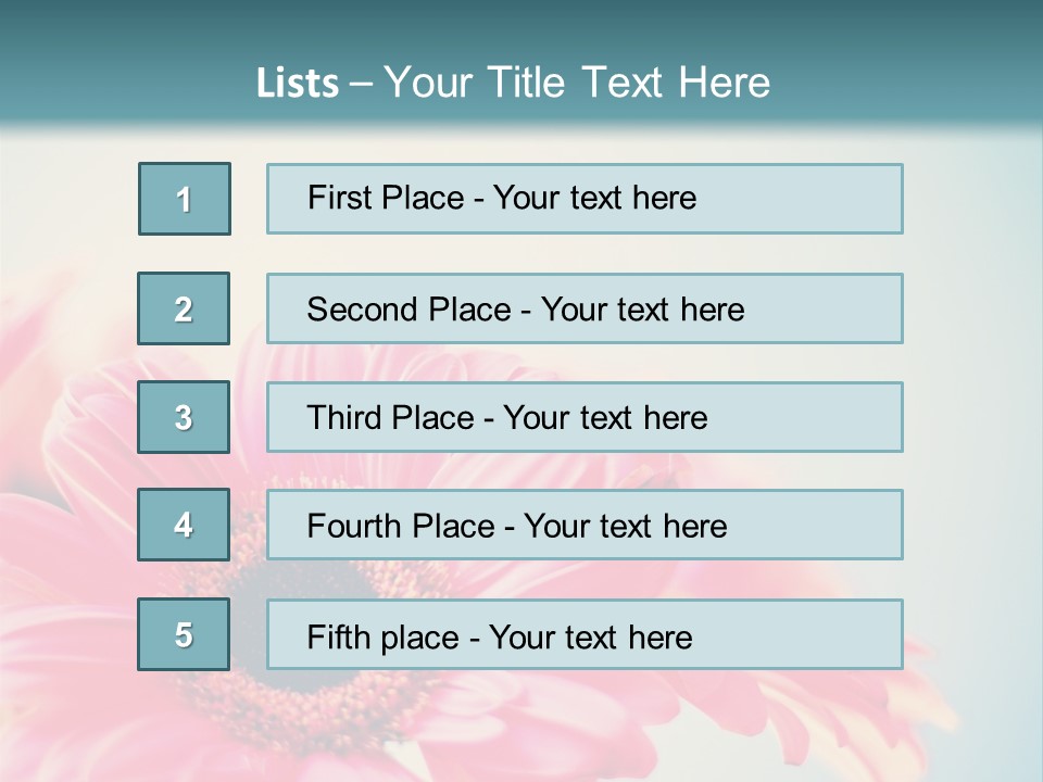 Ornament Antique Tattered PowerPoint Template