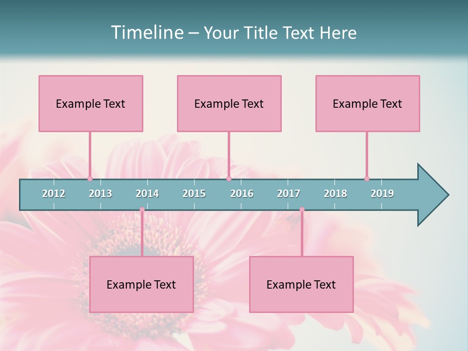 Ornament Antique Tattered PowerPoint Template