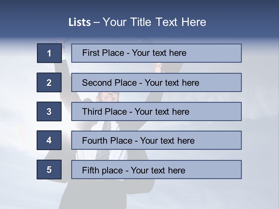 Celebrate Finish Years PowerPoint Template