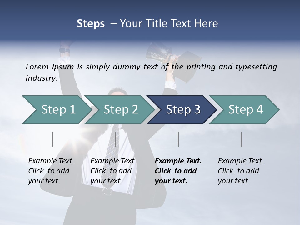 Celebrate Finish Years PowerPoint Template