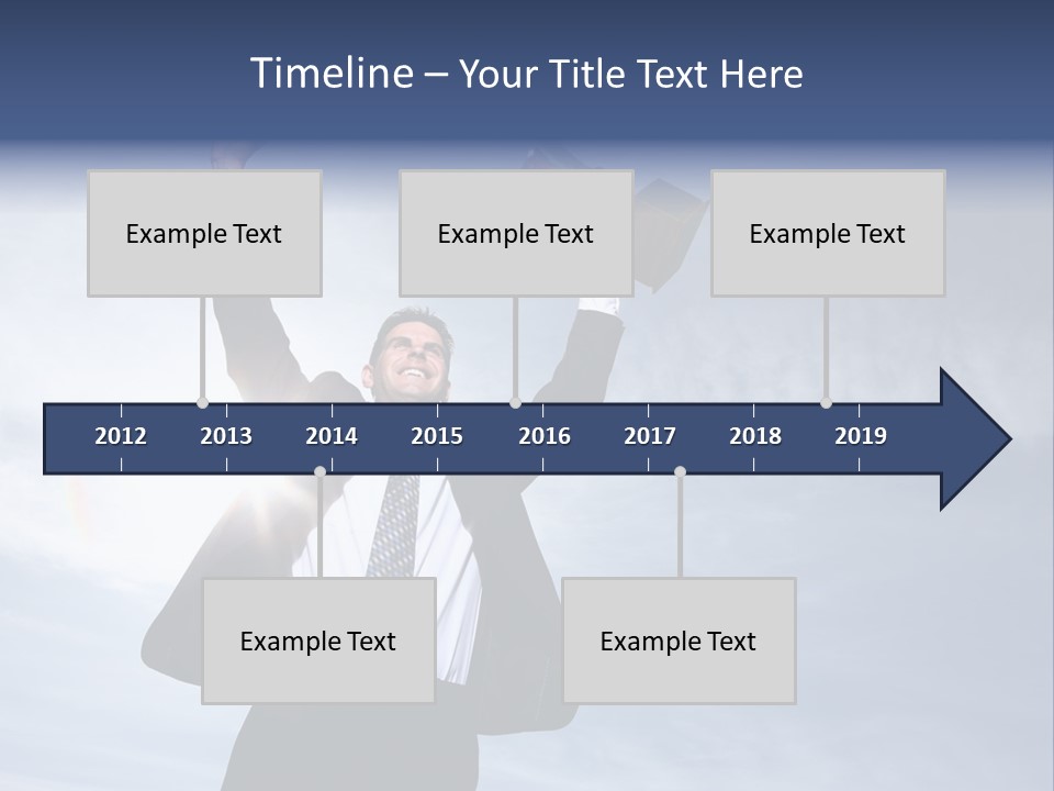 Celebrate Finish Years PowerPoint Template
