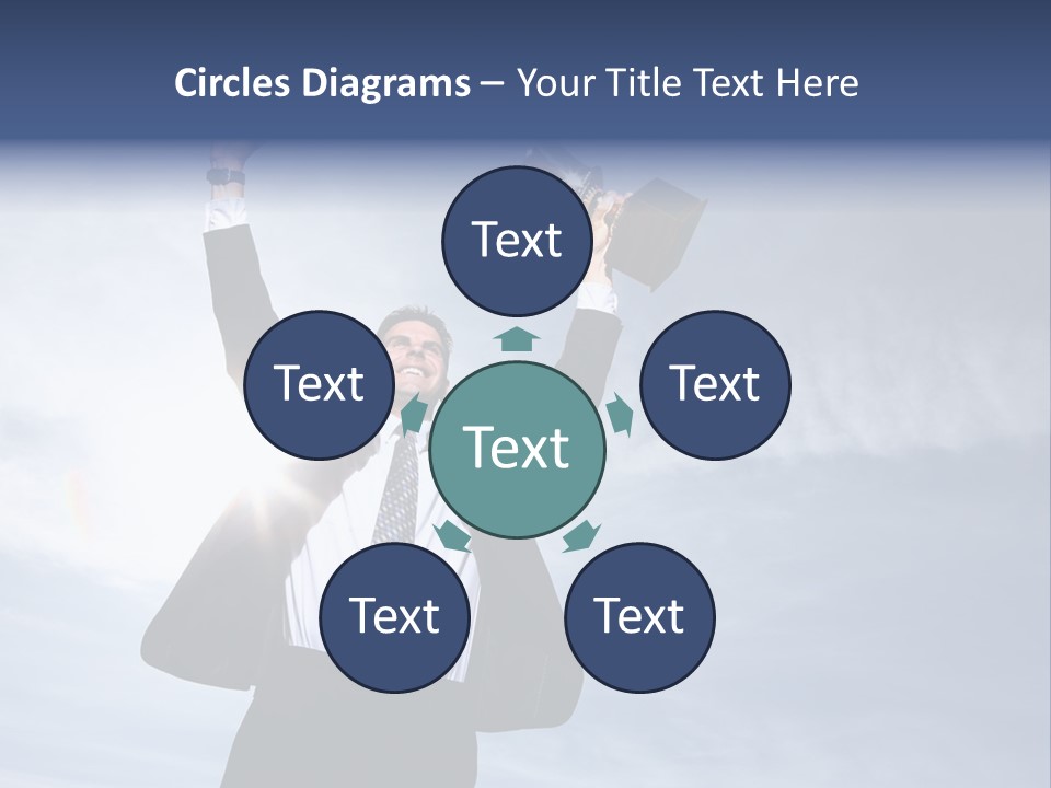 Celebrate Finish Years PowerPoint Template