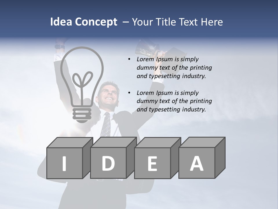 Celebrate Finish Years PowerPoint Template