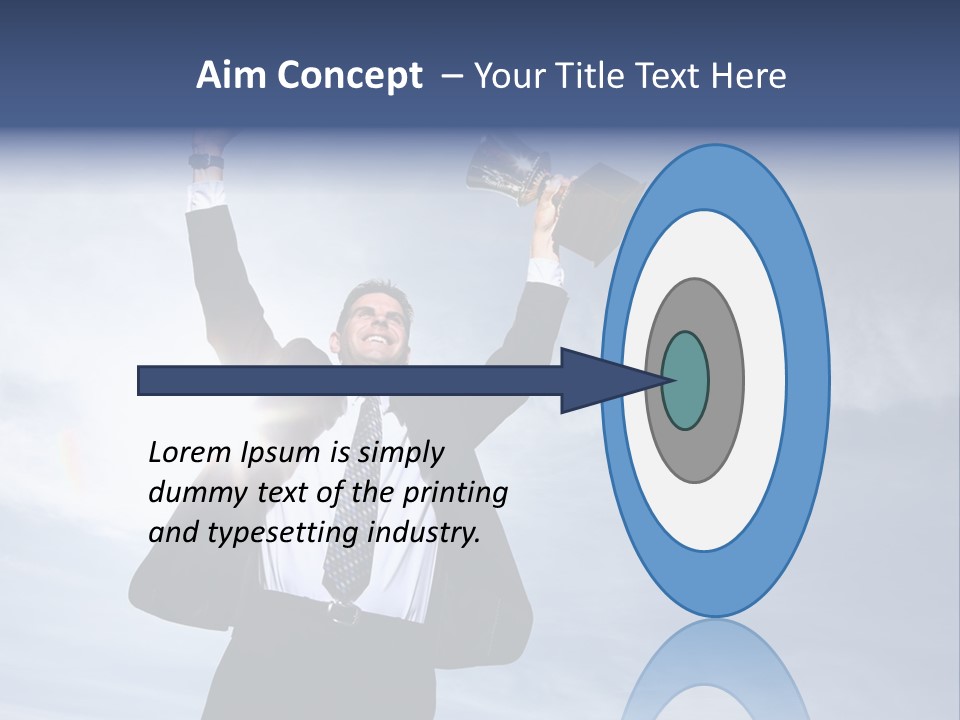 Celebrate Finish Years PowerPoint Template