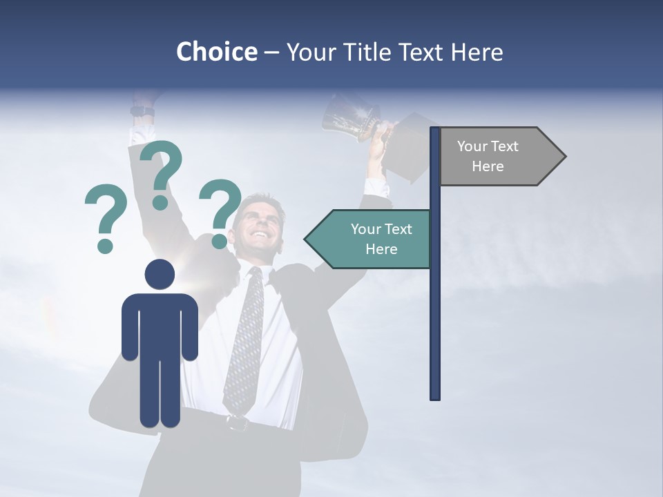 Celebrate Finish Years PowerPoint Template