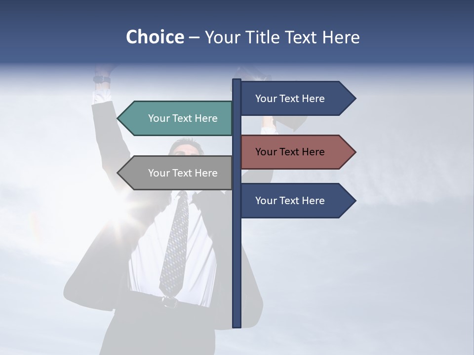 Celebrate Finish Years PowerPoint Template