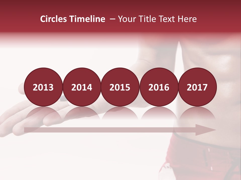 Muscular Man Muscular Supplements PowerPoint Template