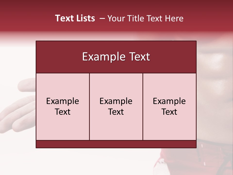 Muscular Man Muscular Supplements PowerPoint Template