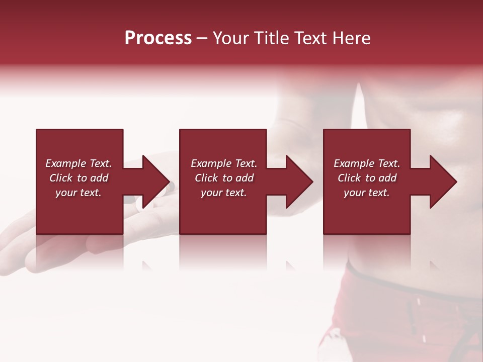 Muscular Man Muscular Supplements PowerPoint Template