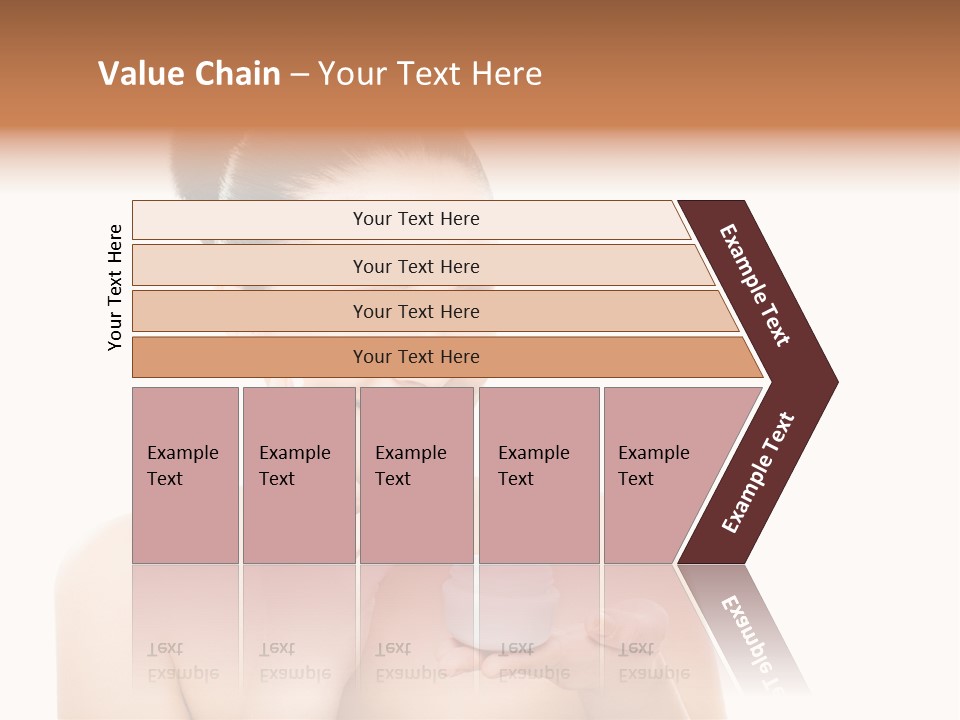 A Woman Holding A Jar Of Cream In Her Hand PowerPoint Template