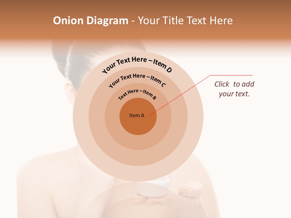 A Woman Holding A Jar Of Cream In Her Hand PowerPoint Template