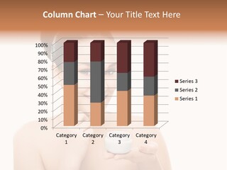 A Woman Holding A Jar Of Cream In Her Hand PowerPoint Template