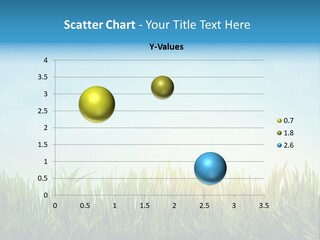 Weather Background Droplet PowerPoint Template