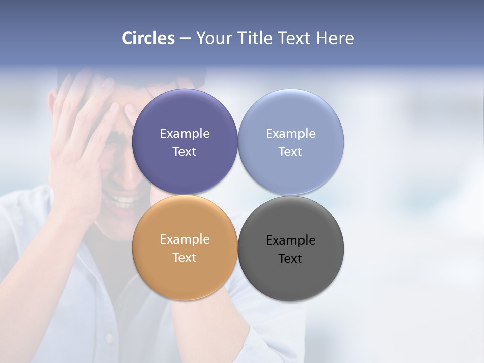 Hispanic Businessman Annoyed PowerPoint Template