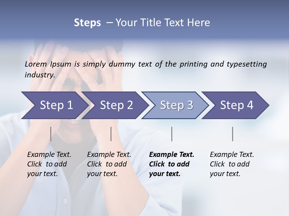 Hispanic Businessman Annoyed PowerPoint Template