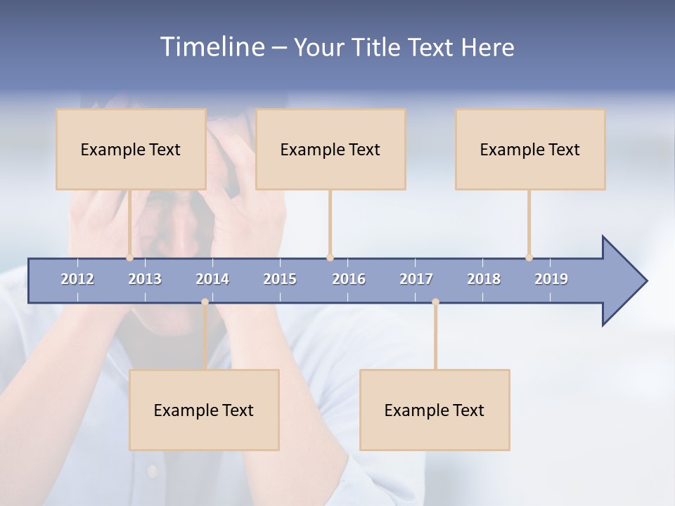 Hispanic Businessman Annoyed PowerPoint Template