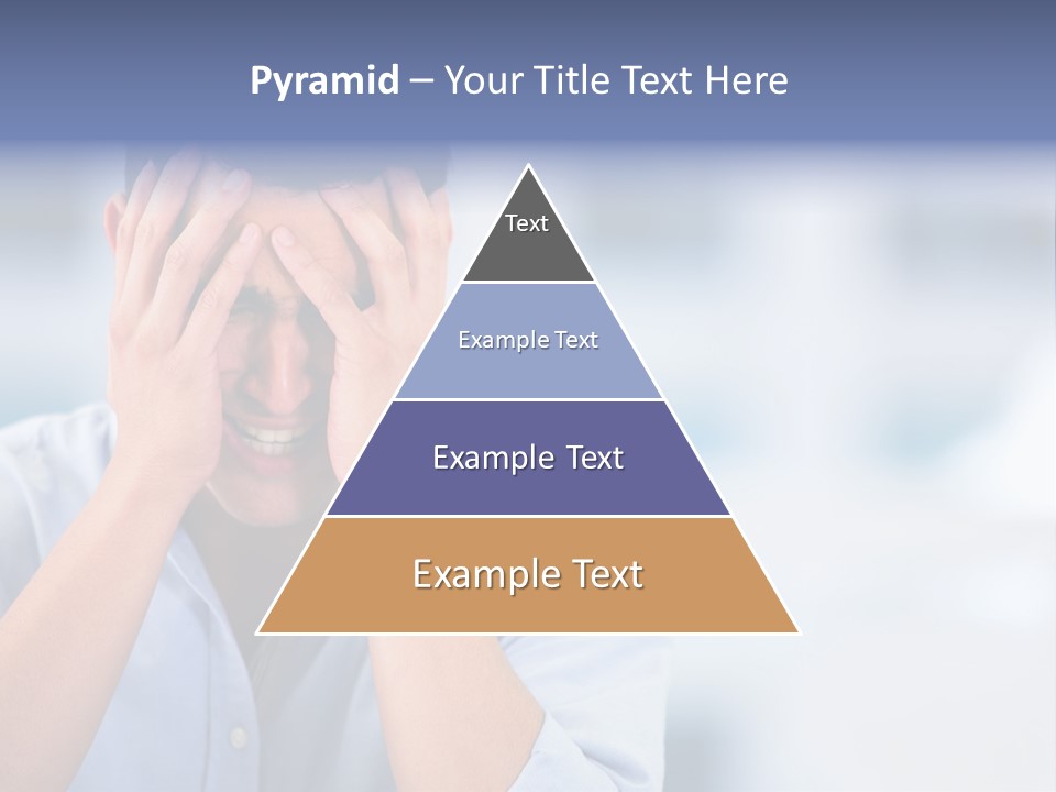 Hispanic Businessman Annoyed PowerPoint Template
