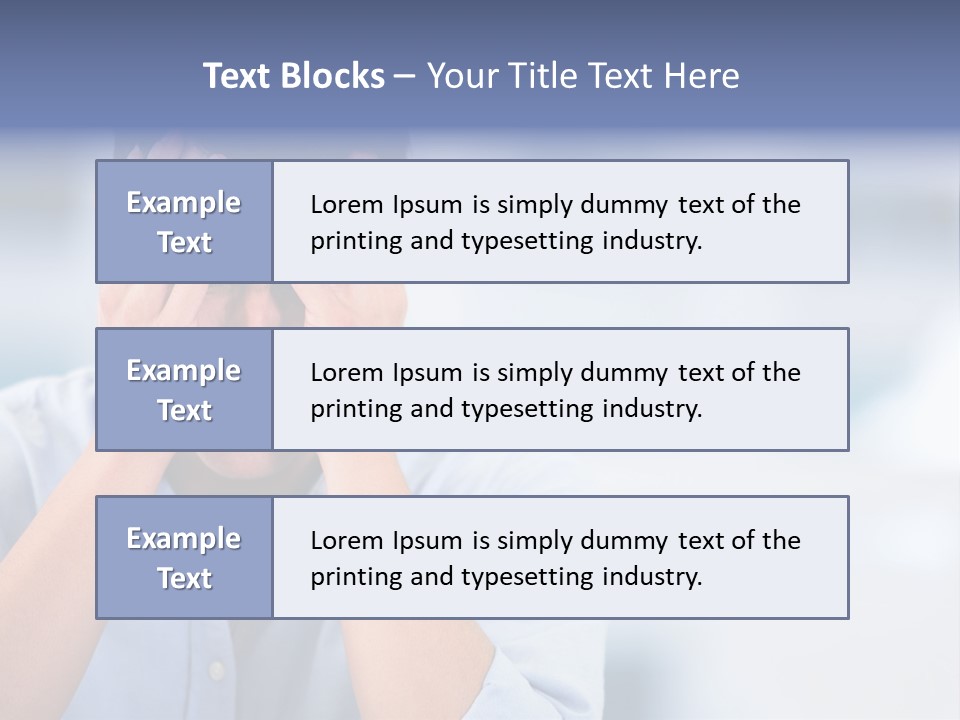 Hispanic Businessman Annoyed PowerPoint Template