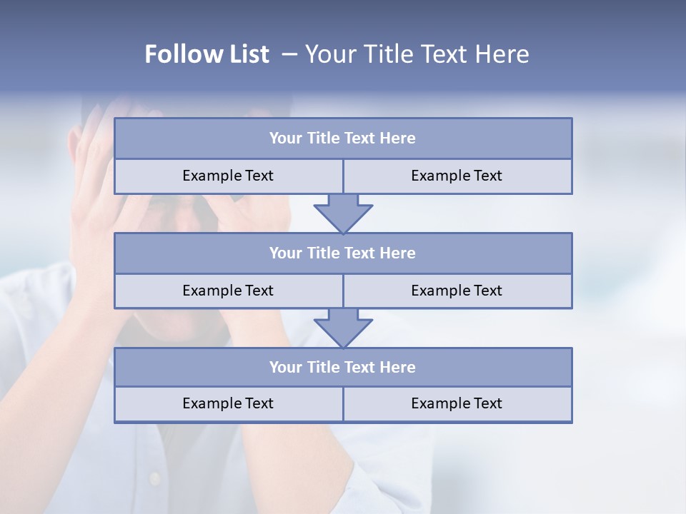 Hispanic Businessman Annoyed PowerPoint Template