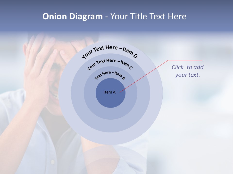 Hispanic Businessman Annoyed PowerPoint Template