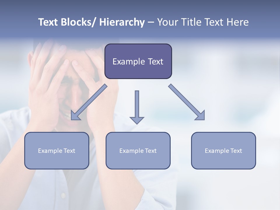 Hispanic Businessman Annoyed PowerPoint Template