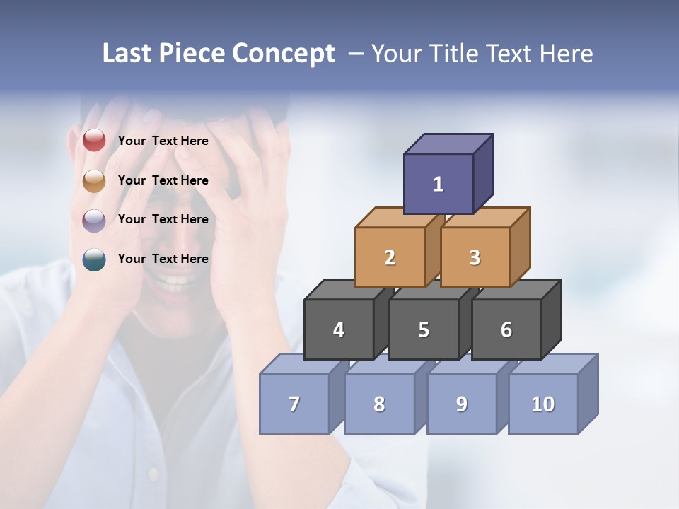 Hispanic Businessman Annoyed PowerPoint Template