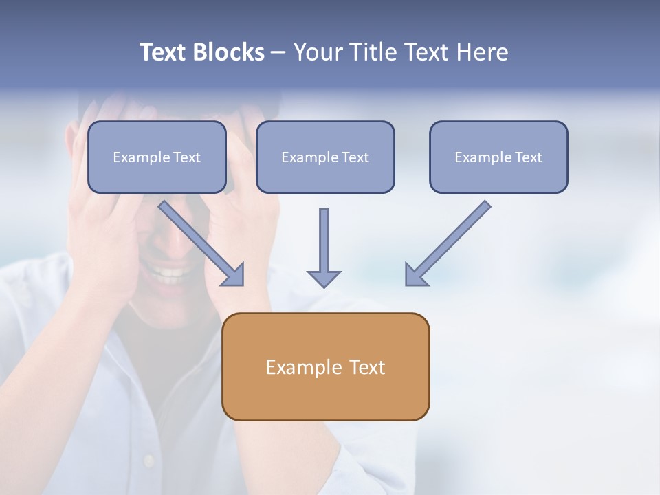 Hispanic Businessman Annoyed PowerPoint Template