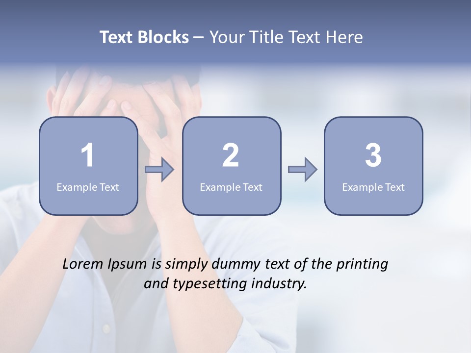 Hispanic Businessman Annoyed PowerPoint Template