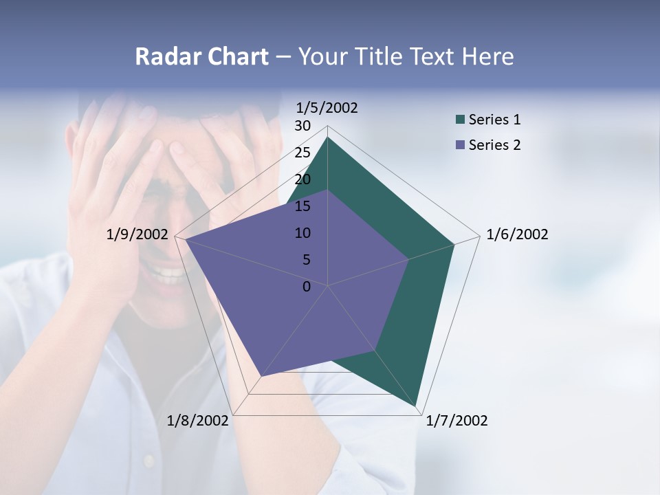 Hispanic Businessman Annoyed PowerPoint Template