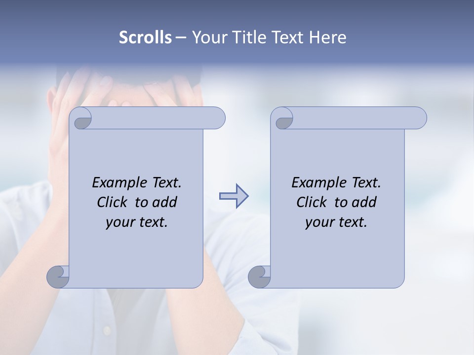 Hispanic Businessman Annoyed PowerPoint Template
