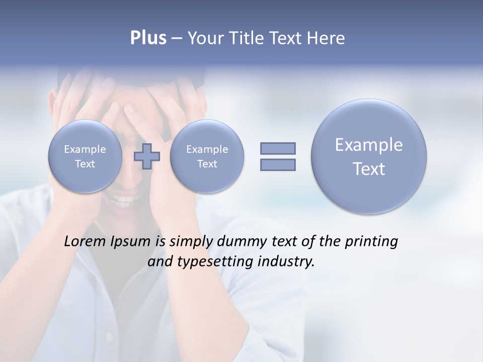 Hispanic Businessman Annoyed PowerPoint Template