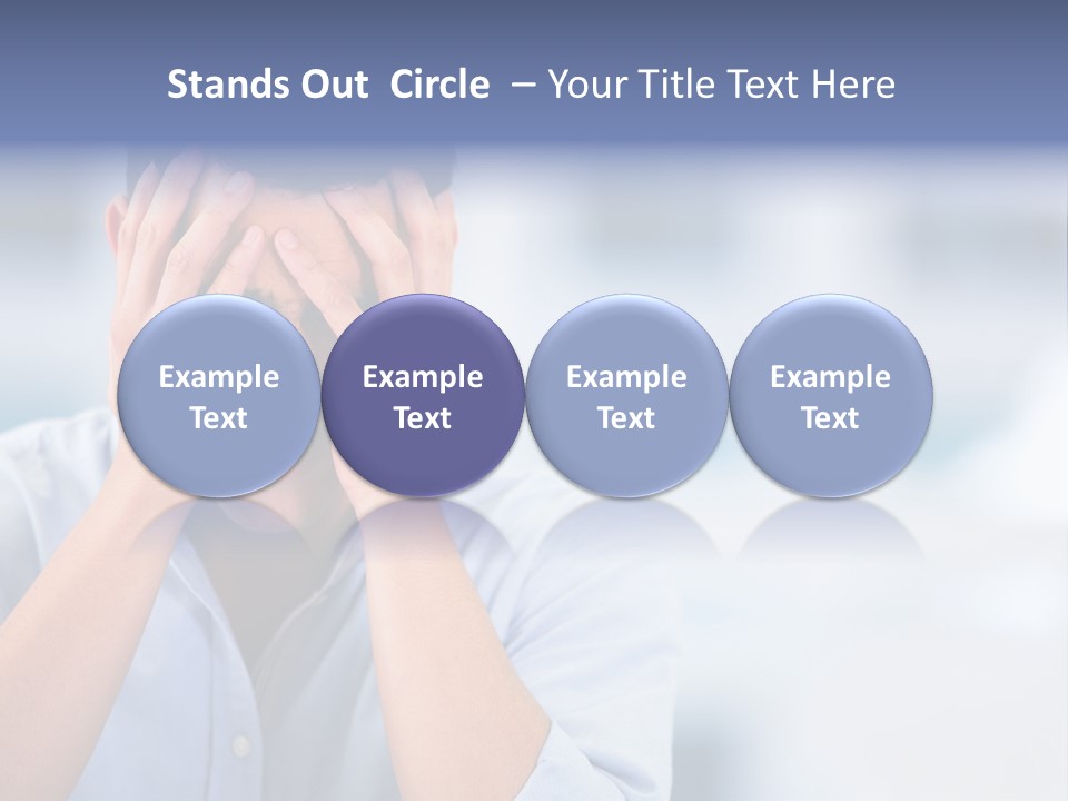 Hispanic Businessman Annoyed PowerPoint Template