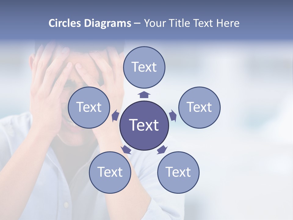 Hispanic Businessman Annoyed PowerPoint Template