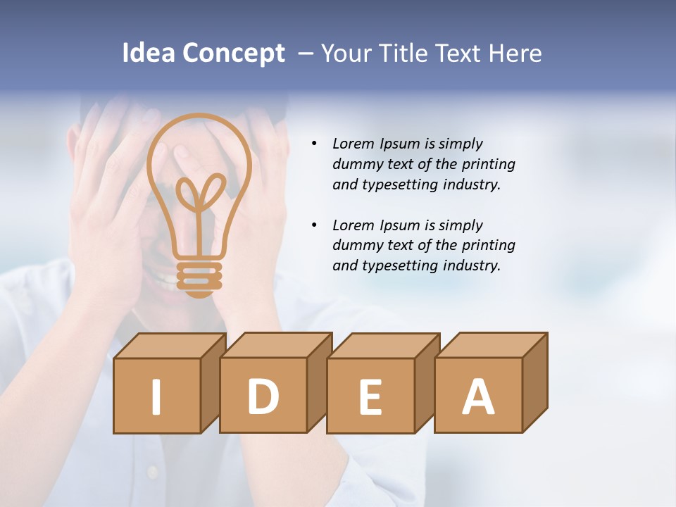 Hispanic Businessman Annoyed PowerPoint Template