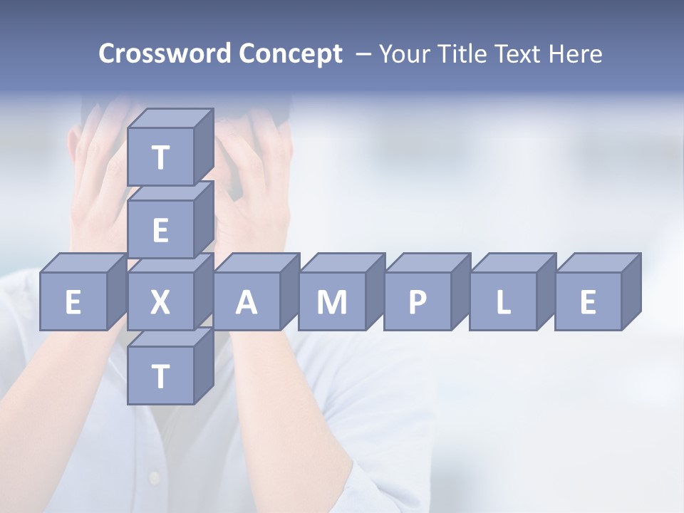 Hispanic Businessman Annoyed PowerPoint Template