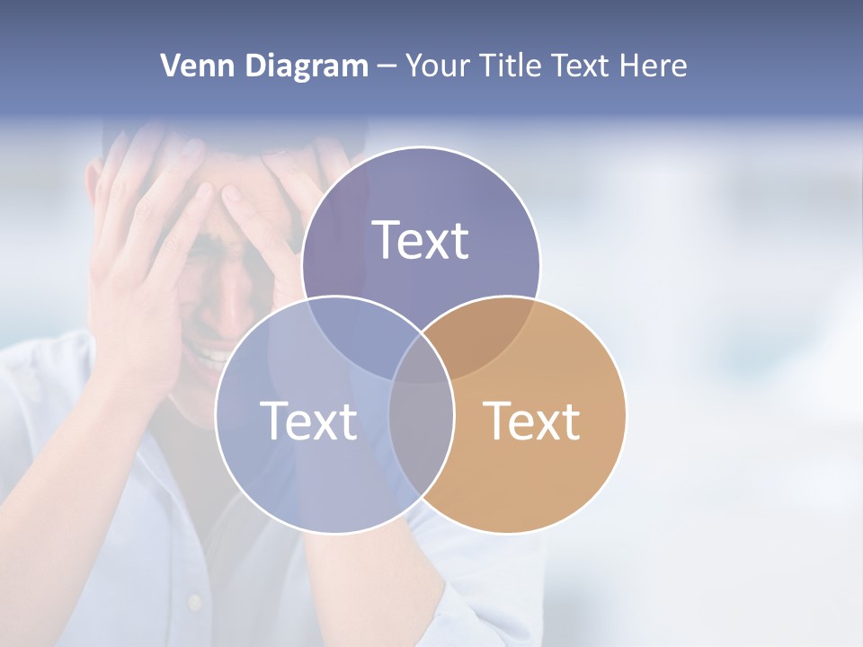 Hispanic Businessman Annoyed PowerPoint Template