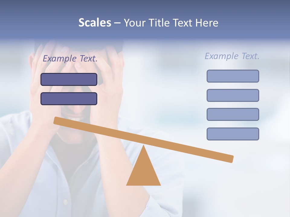 Hispanic Businessman Annoyed PowerPoint Template