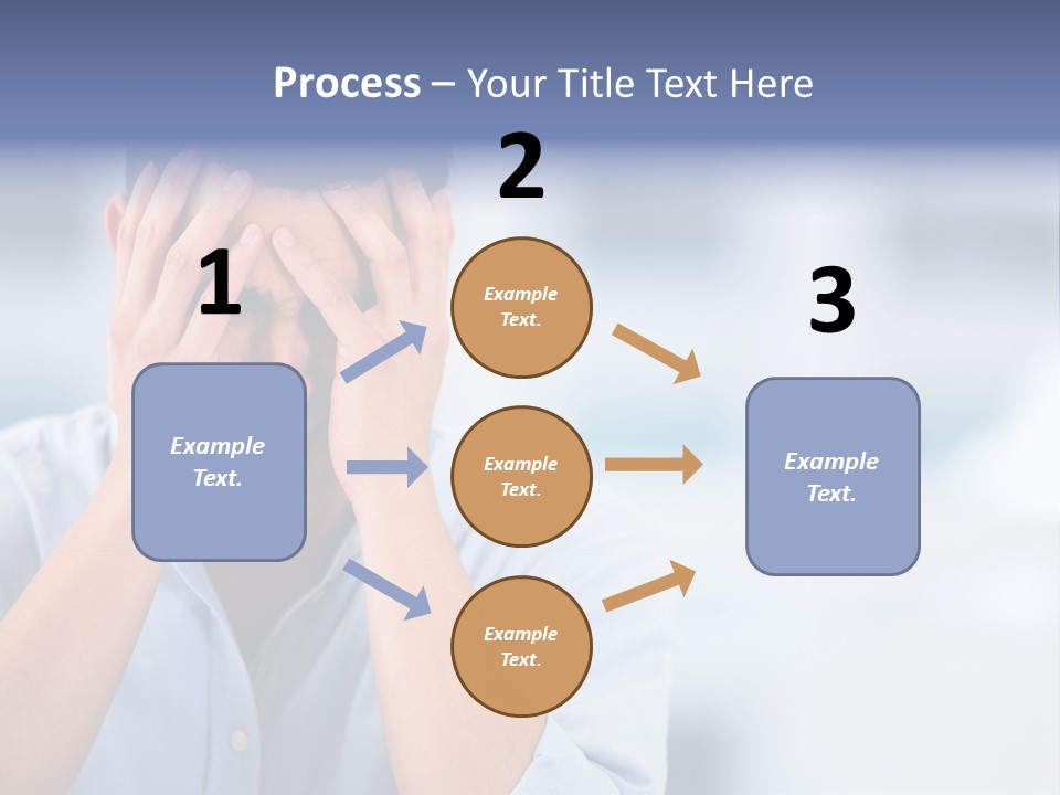Hispanic Businessman Annoyed PowerPoint Template