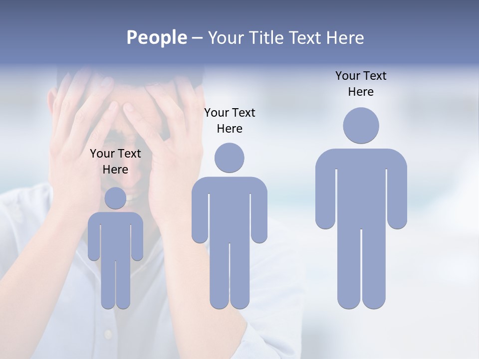 Hispanic Businessman Annoyed PowerPoint Template