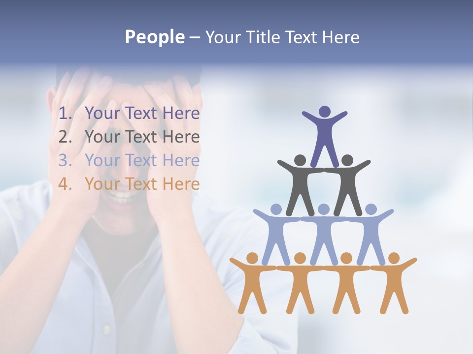 Hispanic Businessman Annoyed PowerPoint Template