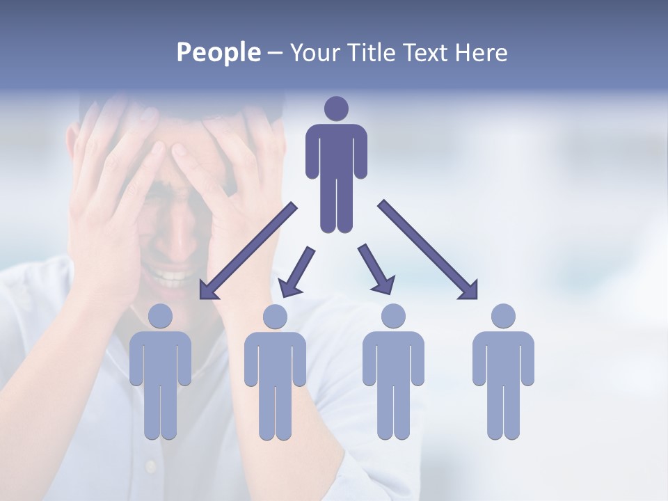 Hispanic Businessman Annoyed PowerPoint Template